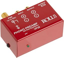 Rolls VP29 phono preamp, Crimson